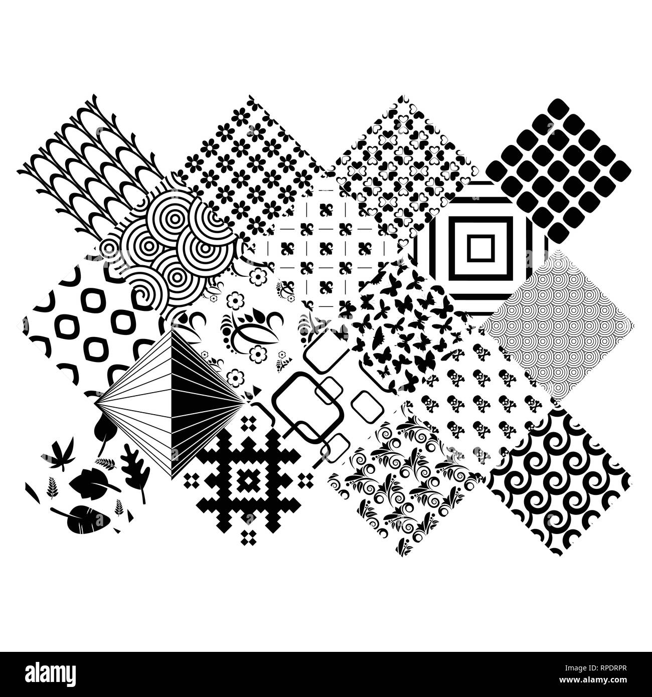 Square patterns immagini e fotografie stock ad alta risoluzione - Alamy