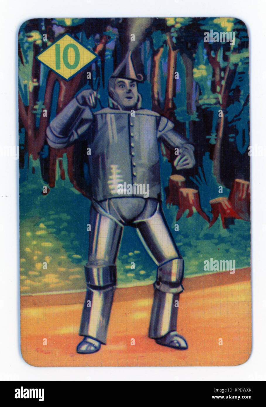 The Wizard of Oz gioco di carte prodotte a Londra nel 1940 da Castell fratelli, Ltd. (Pepys marca) in concomitanza con il lancio del film M.G.M. nel Regno Unito nel corso di tale anno Foto Stock