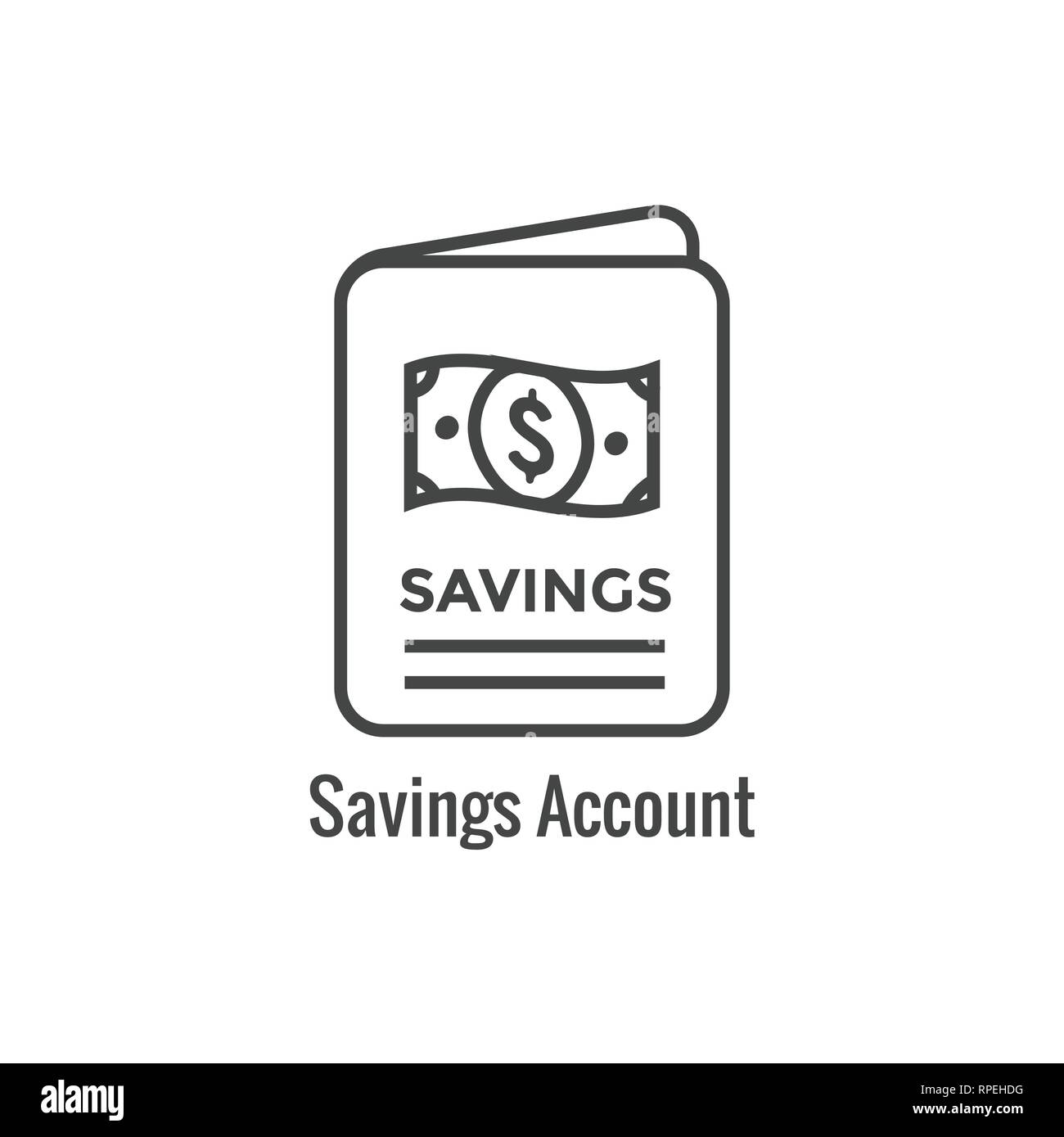 Finanziaria del fondo di emergenza icone w casa o casa, automobile o danneggiare il veicolo, la perdita del posto di lavoro o la disoccupazione e l'ospedale o le fatture mediche Illustrazione Vettoriale