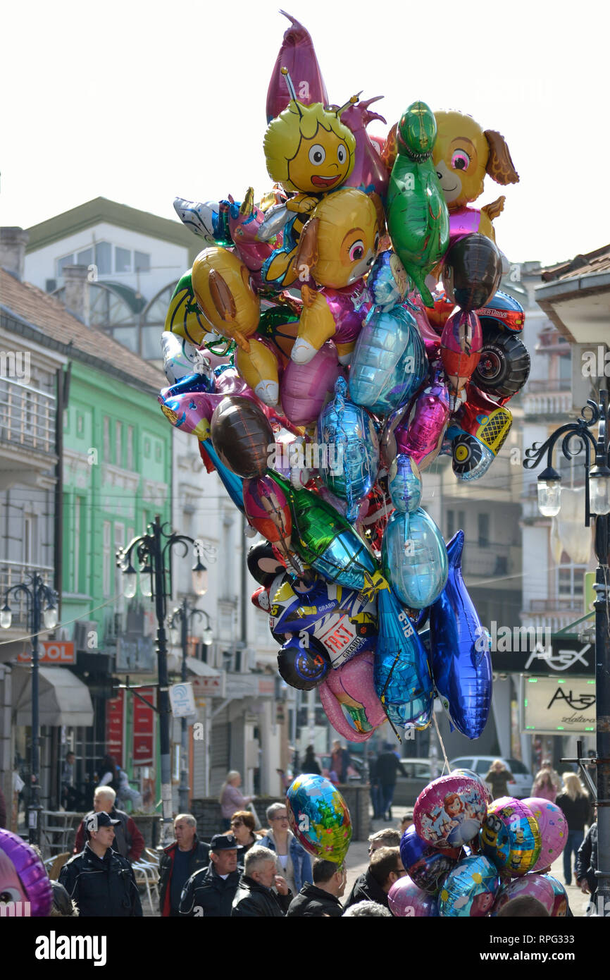 Aria Di Festa Pallone Ad Elio – Multicolore, Modello FES018, Per Compleanni E Feste - 5