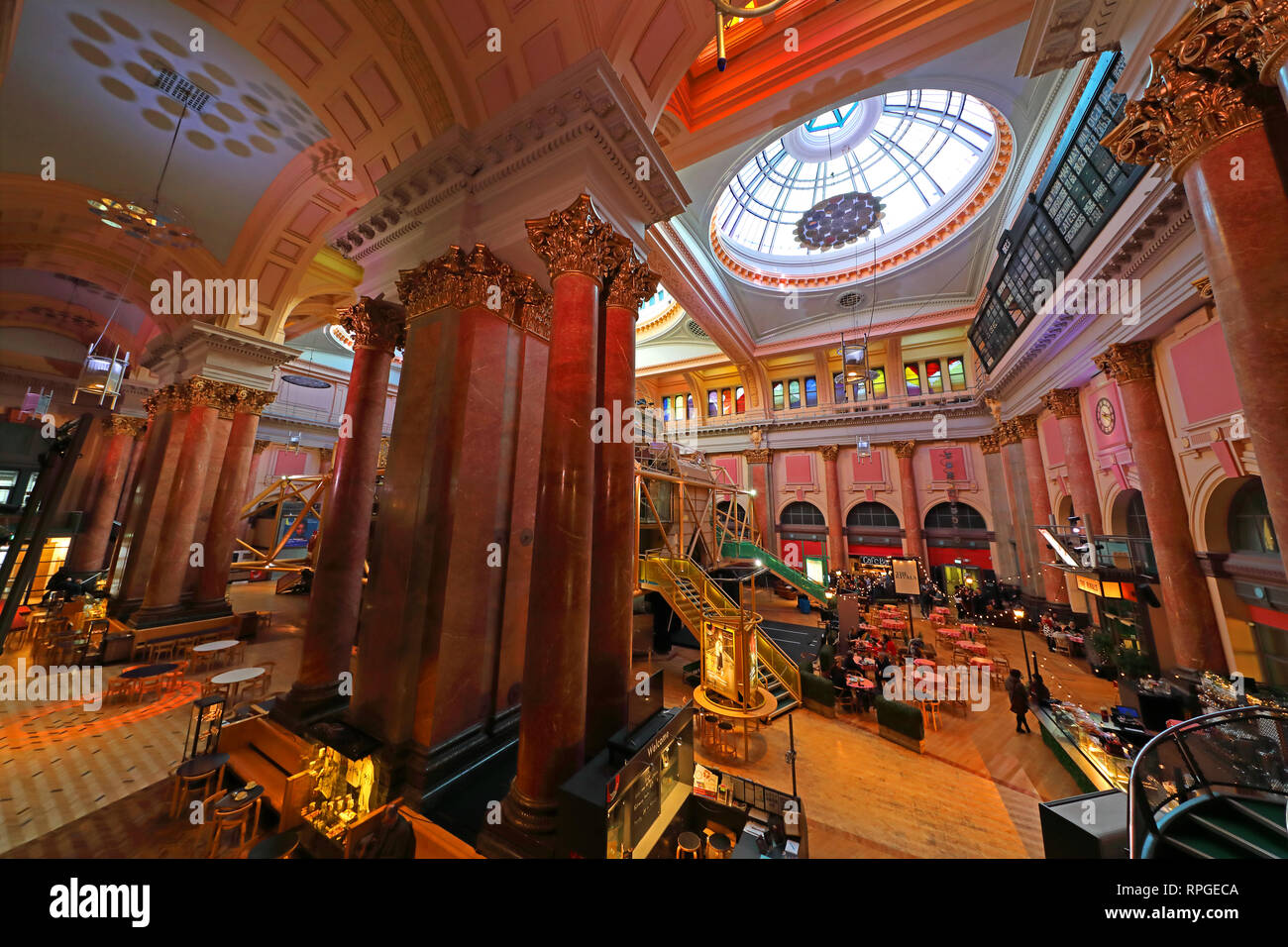 Royal Exchange Theatre, St rna Sq, Manchester, Inghilterra, Regno Unito, M2 7DH Foto Stock