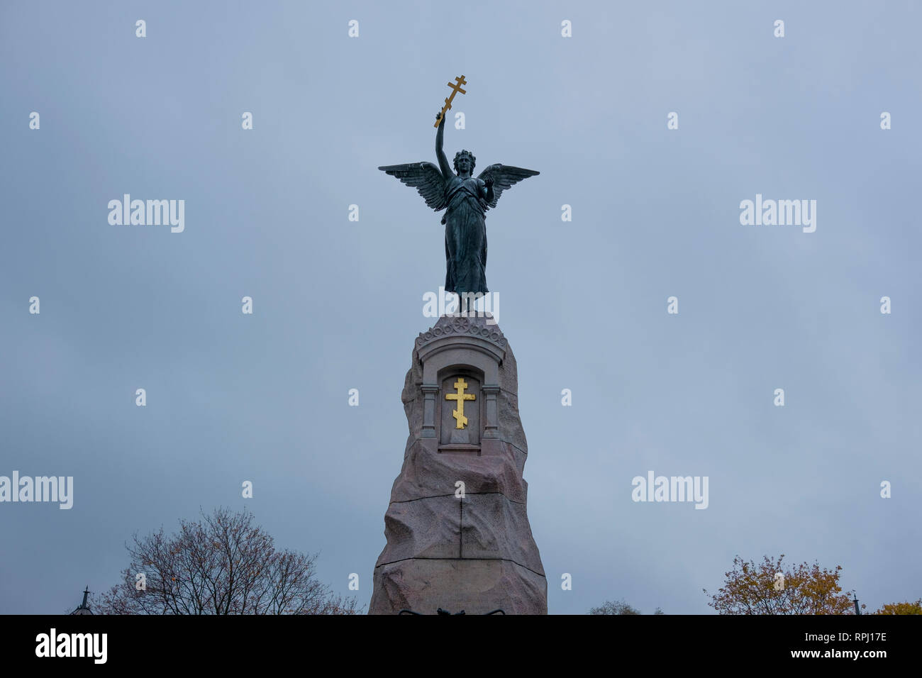 Di Angel Russo, la Russalka Memorial. È per una marina russa nave affondata nel 1893. A Tallinn in Estonia. Foto Stock