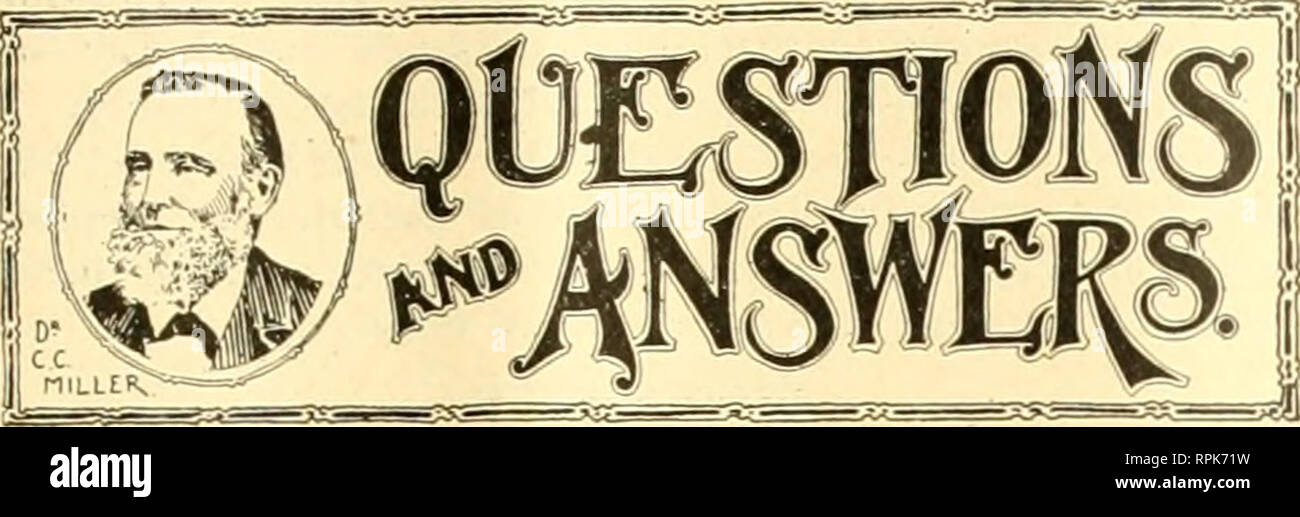 . American bee journal. La cultura delle api; le api. Luglio 20, 1899. americafn bee ufficiale 455 come cittadini di Illinois, ci rallegriamo del fatto che un puro-legislazione alimentare è stata emanata in occasione della recente sessione della nostra legislatura. Questo mav essere considerato un passo in anticipo, qualunque sia il funzionamento pratico della legge. Tho molto sforzo è stato compiuto da un certo numero di personalità gli apicoltori di Illinois per procurarsi la promulgazione di un fallo di diritto di covata, esso non è riuscito. Essa si verifica per lo scrittore che se gli apicoltori dovrebbe chiedere di avere come una clausola, in una normativa di carattere generale per il loro beneficio, " fondi per l' esecuzione e trasportare fuori Foto Stock