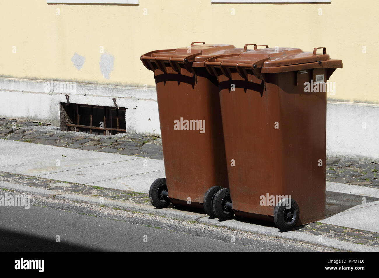 Scomparto di organico Foto Stock