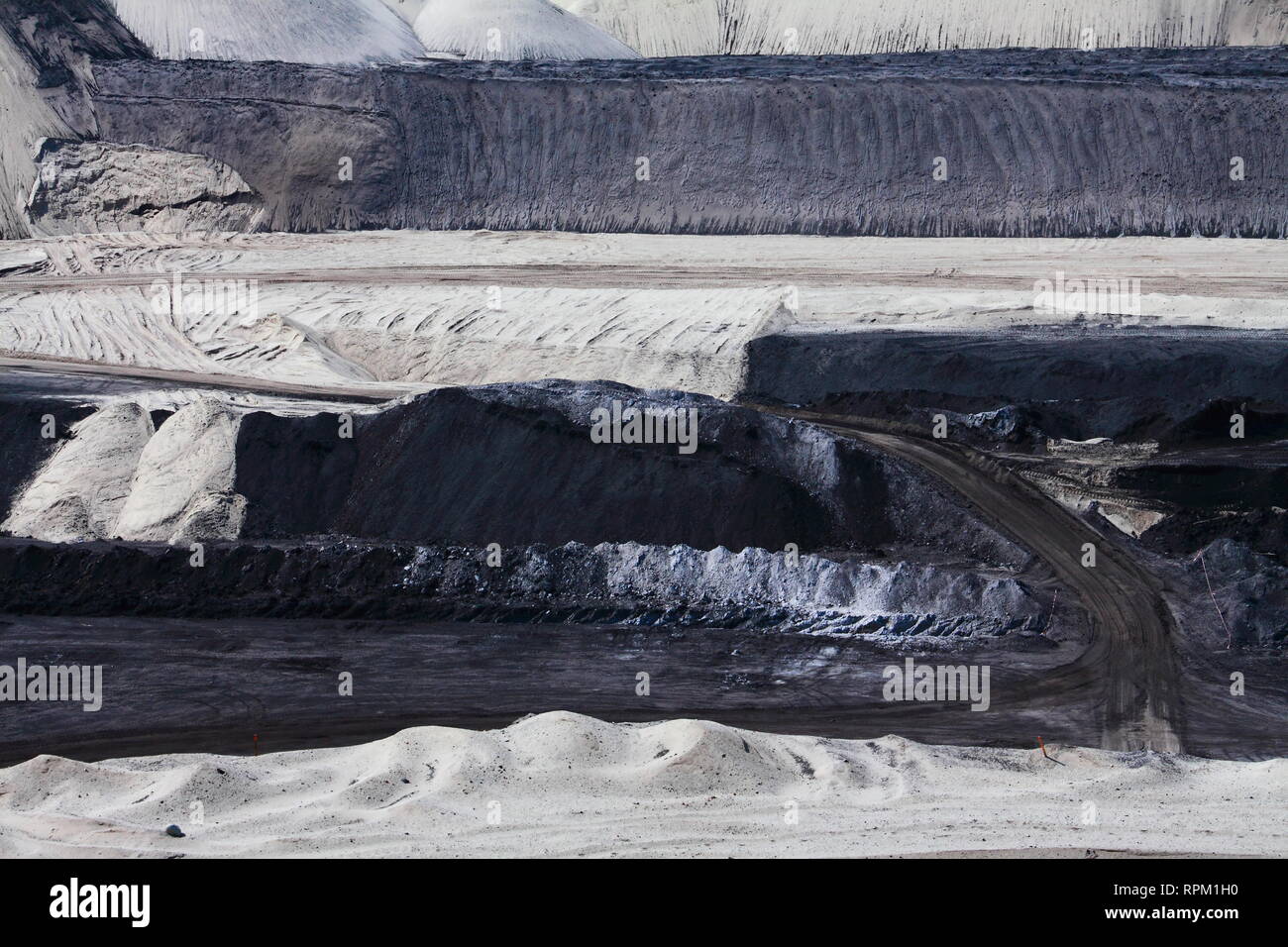 Miniera di carbone Foto Stock