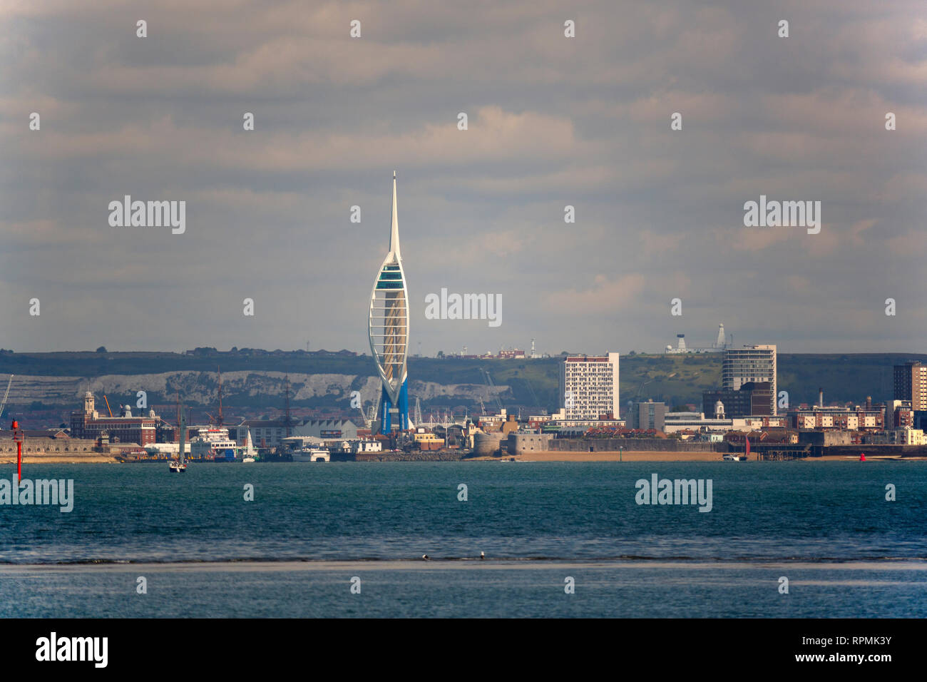 Il Solent, Portsmouth, Hampshire, Inghilterra, Regno Unito, Foto Stock