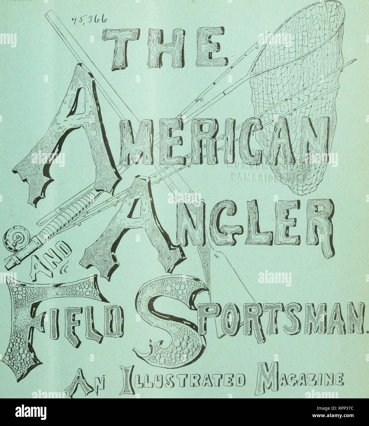 . Il pescatore americano. La pesca. Volume XXVI. / Numero VII. * DEU 1 - la^" Luglio, 1896. Prezzo, 20 centesimi. '1 $2,00 all'anno.. p fcy^STTs^s® j^^^miiim. Si prega di notare che queste immagini vengono estratte dalla pagina sottoposta a scansione di immagini che possono essere state migliorate digitalmente per la leggibilità - Colorazione e aspetto di queste illustrazioni potrebbero non perfettamente assomigliano al lavoro originale. Harris, William Charles, 1830-1905, ed. New York : [Angler's Publishing Company] Foto Stock