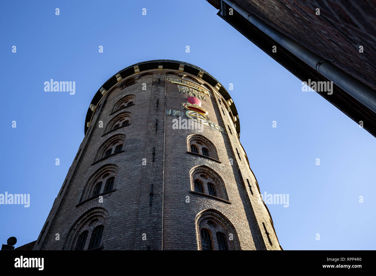 La torre rotonda a Copenhagen Foto Stock