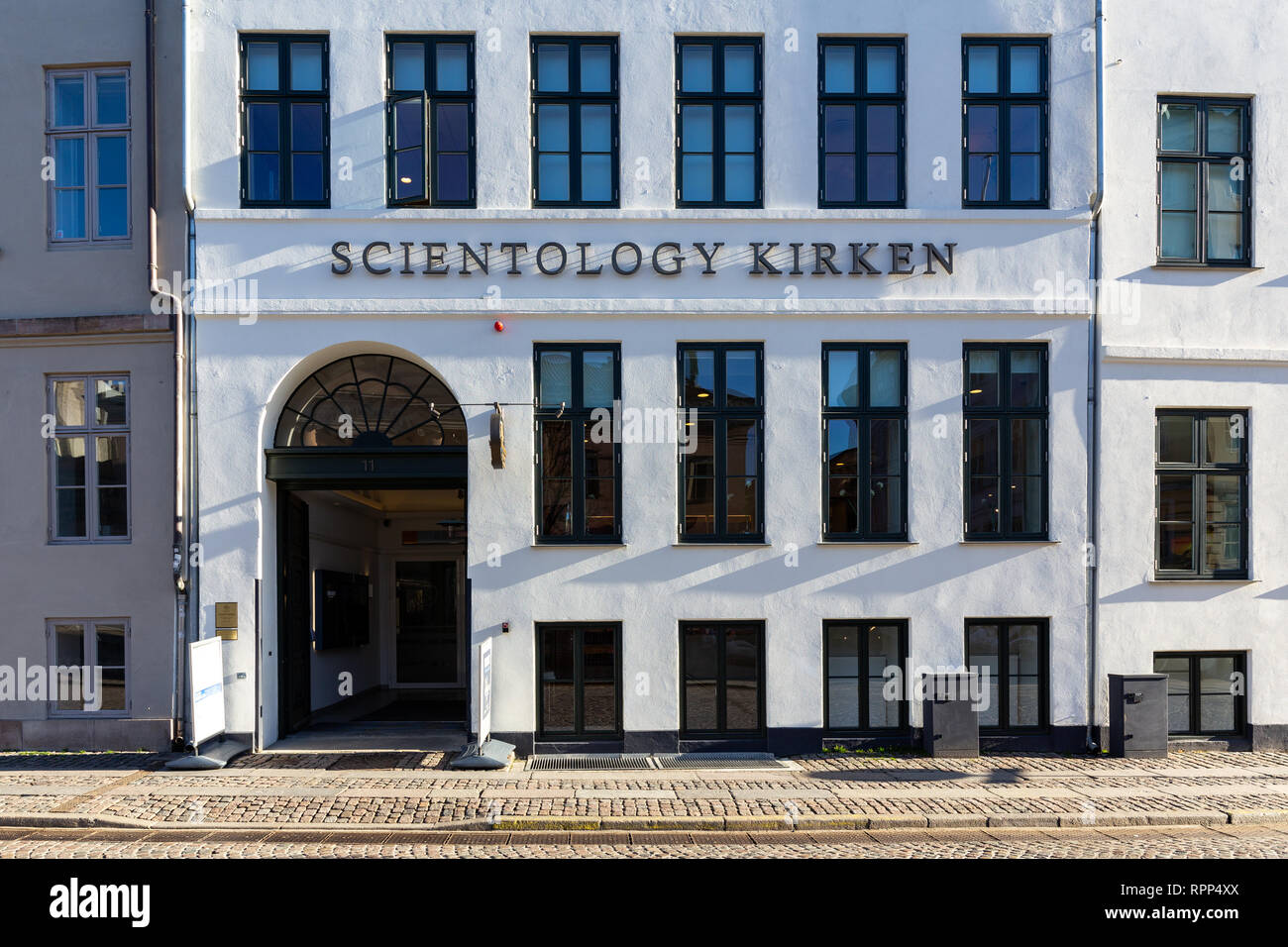 Chiesa di Scientology di Copenhagen, Danimarca Foto Stock
