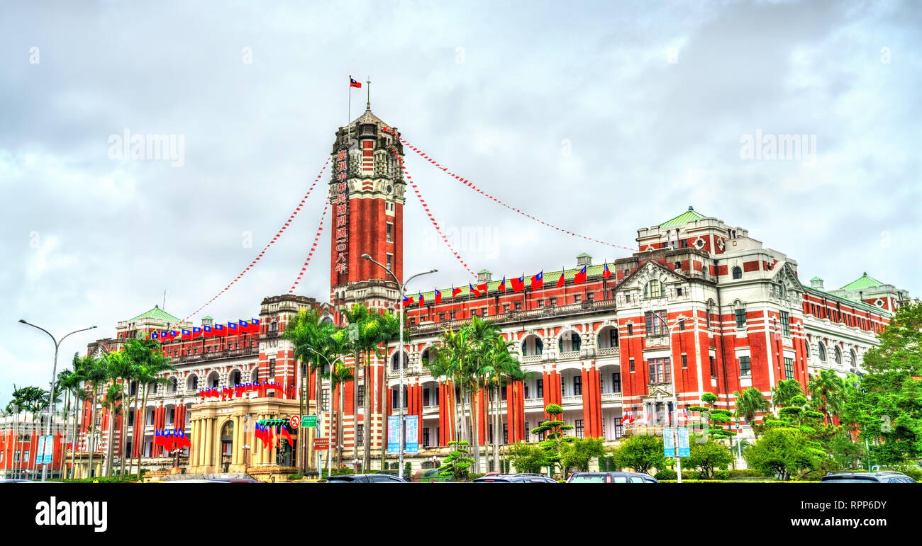 L'Ufficio Presidenziale edificio in Taipei, Taiwan Foto Stock