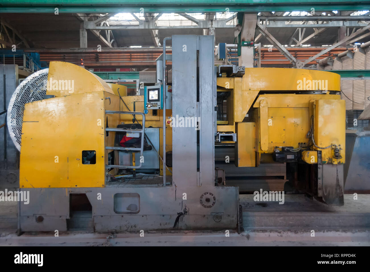 Impianto di ferroconcrete prodotti. Tyumen. La Russia Foto Stock