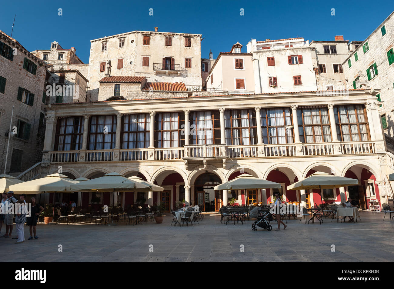 Sibenik, Sebenico-Knin, Croazia Foto Stock