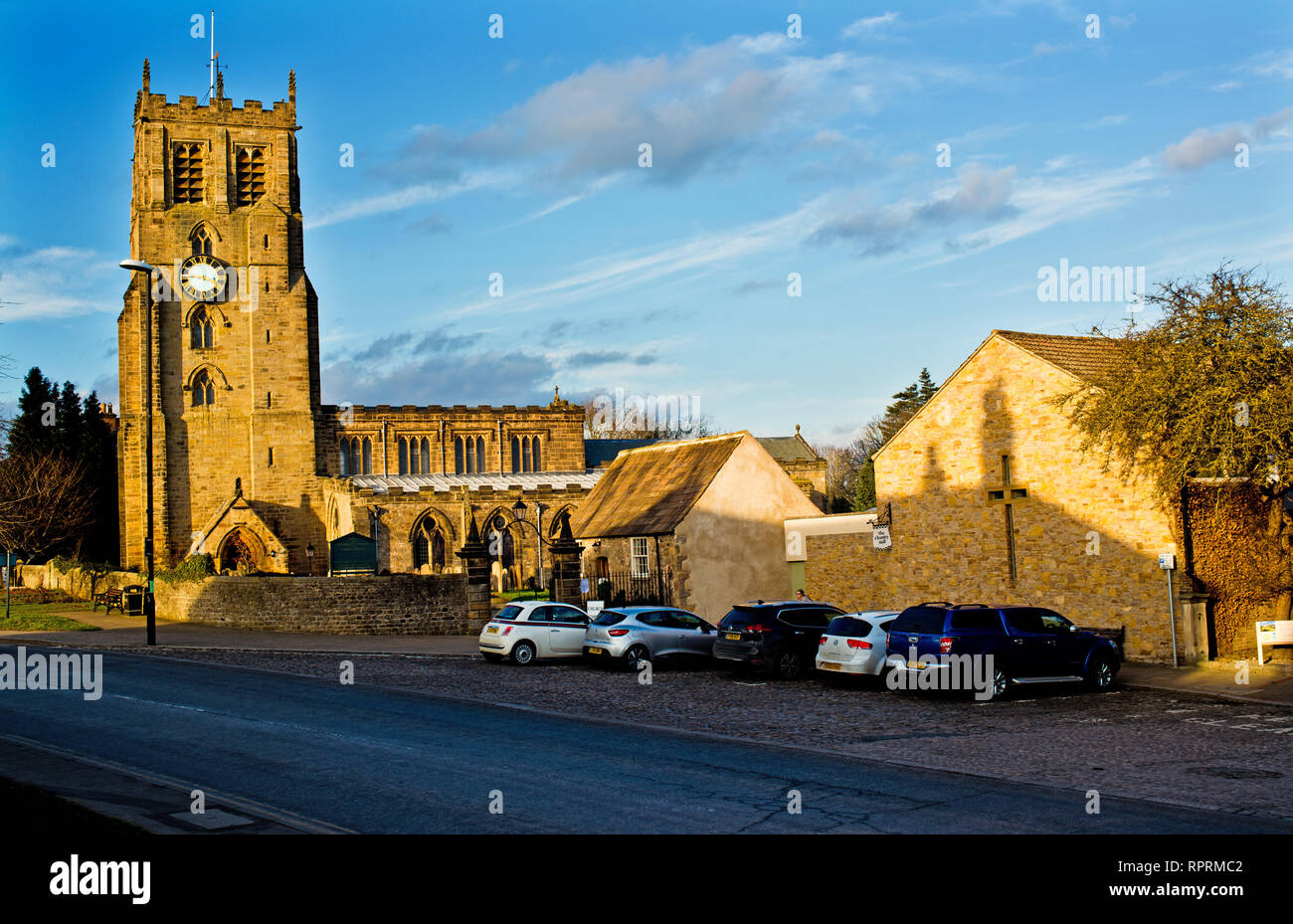St Gregorys Chiesa, Bedale, North Yorkshire, Inghilterra Foto Stock