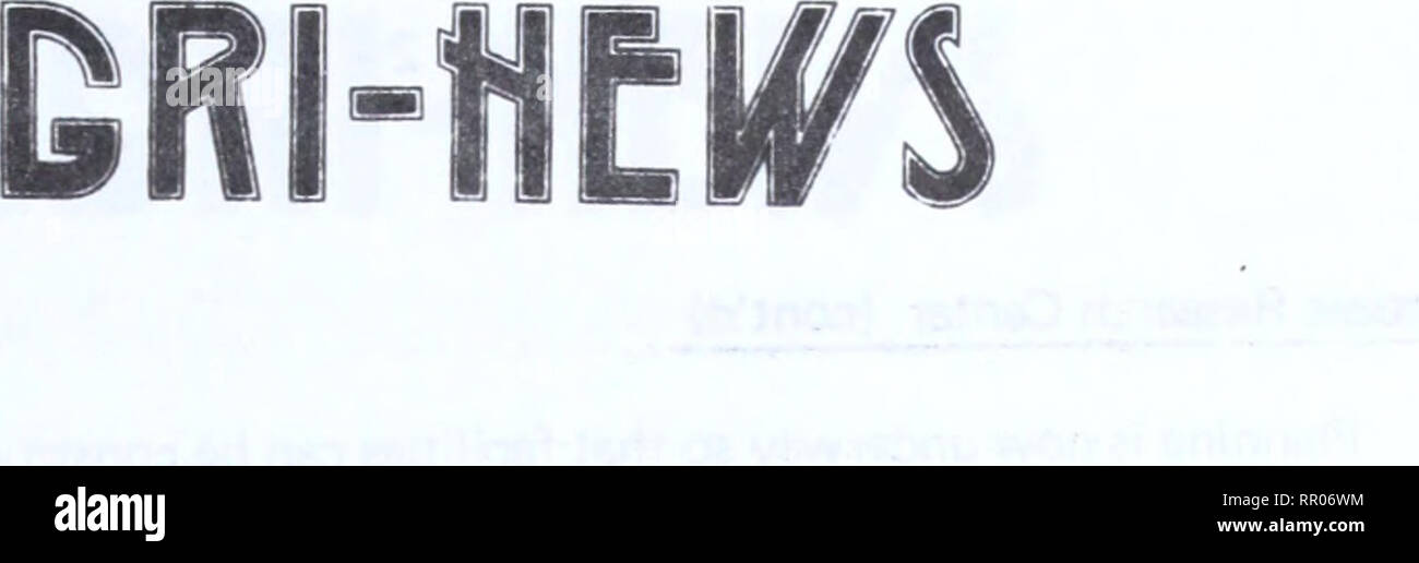 . Agri-news. L'agricoltura. A settembre 29, 1975 PER IL RILASCIO IMMEDIATO DELLE MALATTIE DEGLI ANIMALI CENTRO DI RICERCA La partecipazione alla creazione di una importante ricerca agricola agevolazione per l'Alberta e Saskatchewan è stato annunciato oggi da Alberta il Ministro dell'agricoltura, Marvin Moore. Il Veterinario di malattie infettive organizzazione (VIDO) sarà istituito presso la Western College di medicina veterinaria dell'Università di Saskatchewan campus per condurre la ricerca di indigeni delle malattie infettive degli animali destinati alla produzione alimentare. Il costo delle strutture e il funzionamento del laboratorio per i primi cinque anni di e Foto Stock