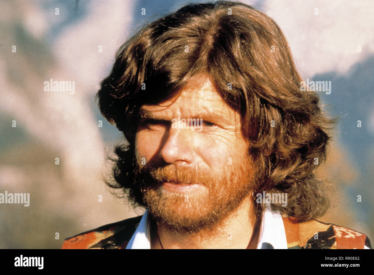REINHOLD MESSNER - Ritratto - 1990er / Überschrift: Reinhold Messner Foto Stock
