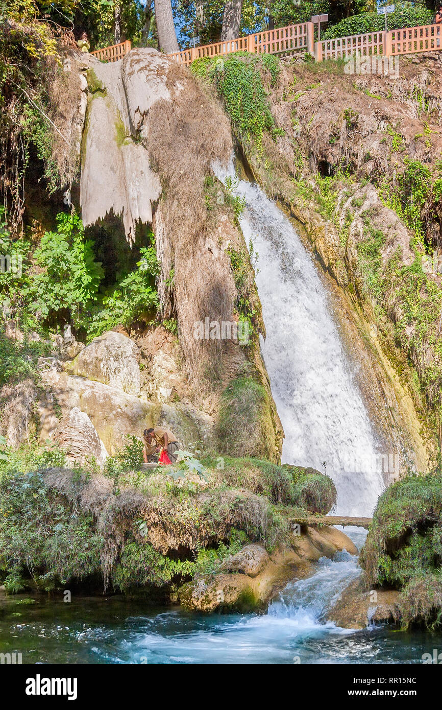 Manavgat cascata, Antalya, Turchia Foto Stock