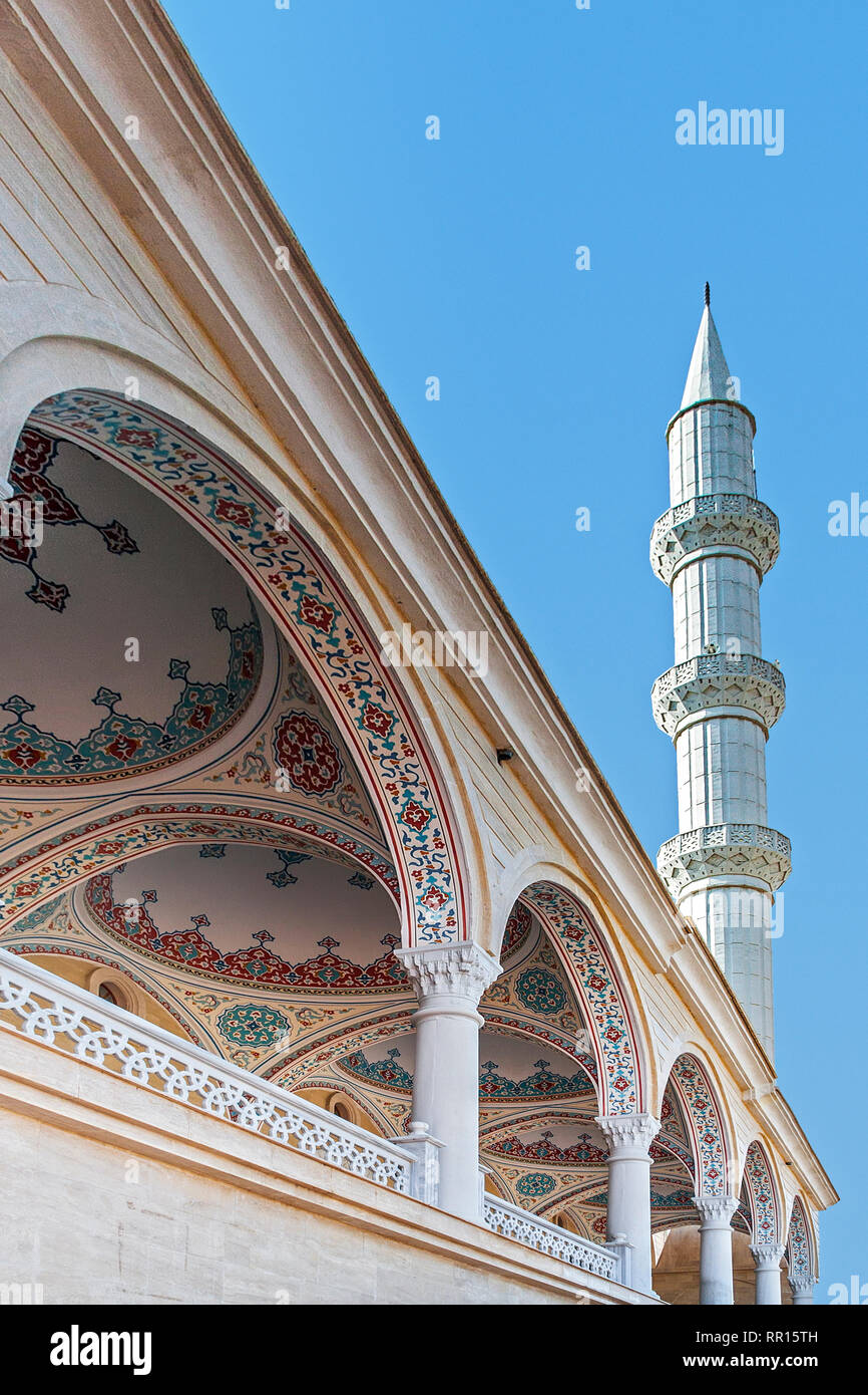 Una moschea a Manavgat Turchia Foto Stock