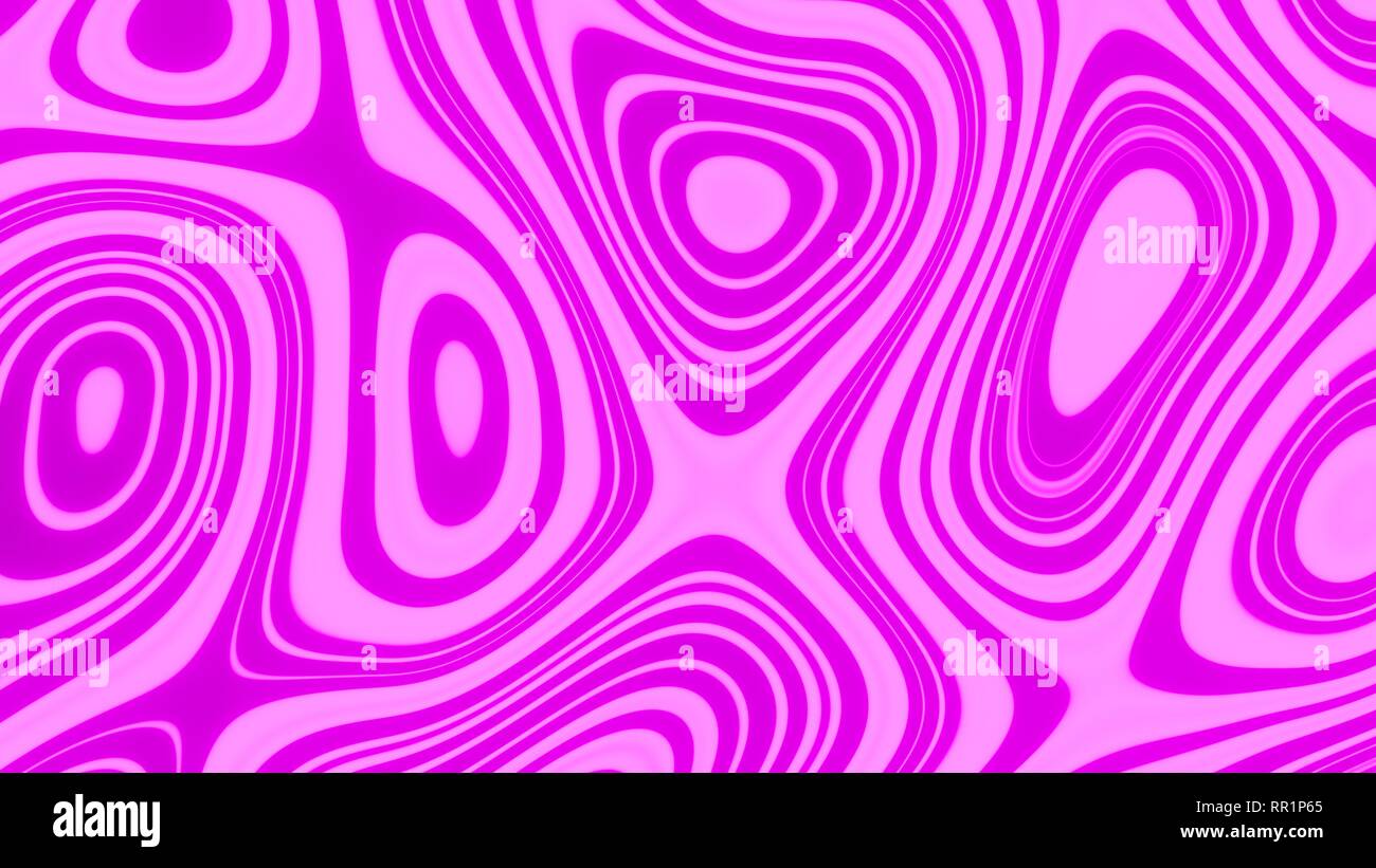 8K UHD viola e magenta psichedelico astratto blob di Neon Wallpaper Foto Stock