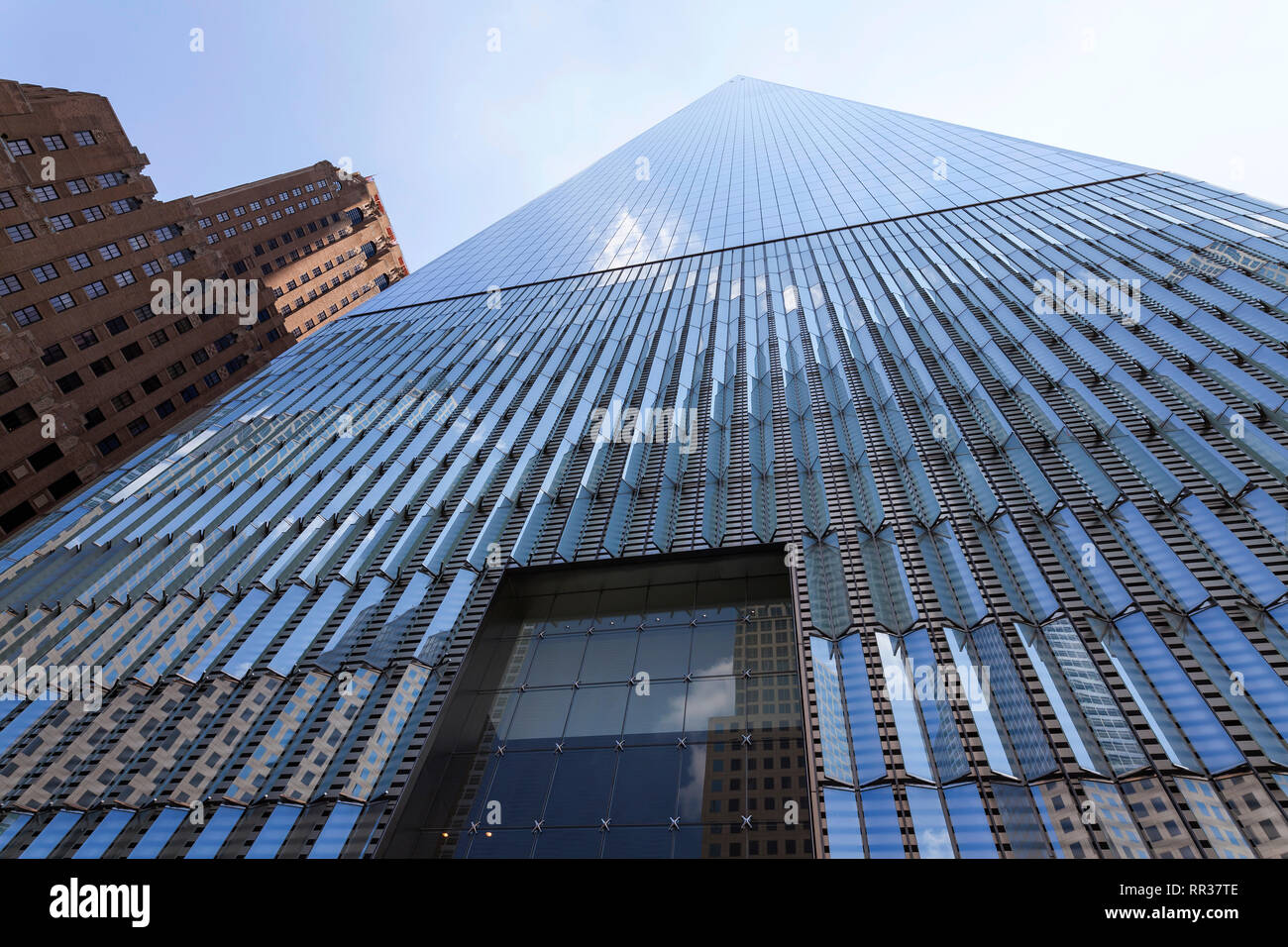 One World Observatory building, il World Trade Center di New York, NY, STATI UNITI D'AMERICA Foto Stock