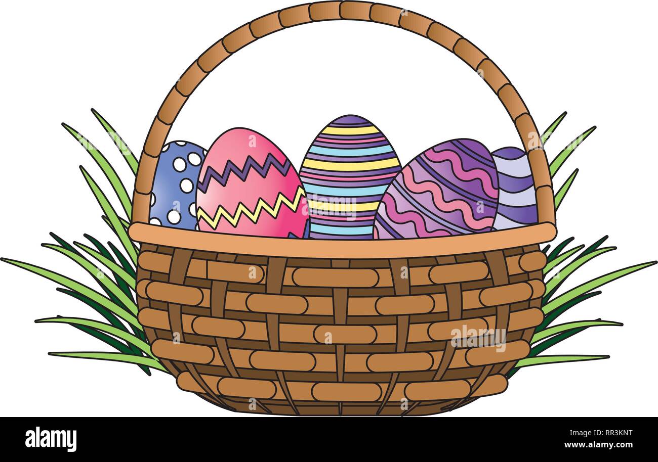 Le uova di pasqua cartoon Immagine e Vettoriale - Alamy