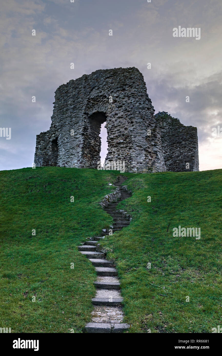Christchurch Castle, Dorset, England, Regno Unito Foto Stock