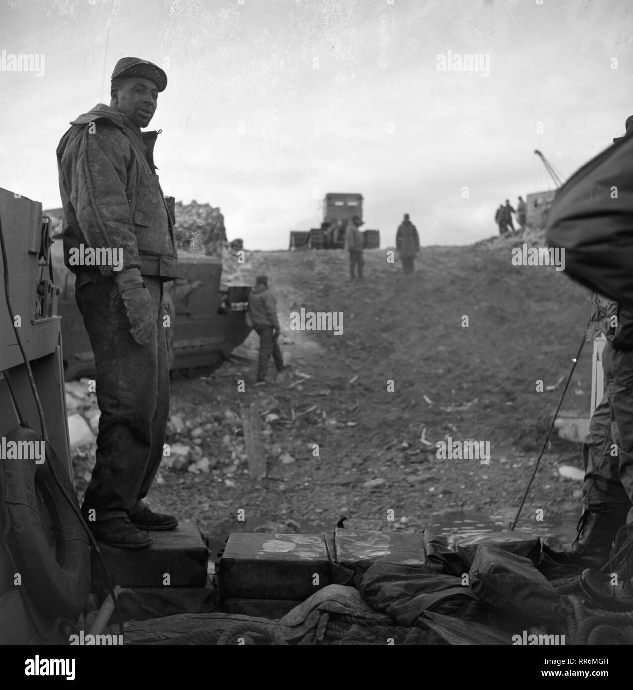 Funzionamento Deep Freeze I - 1955 / 1956 - USA Task Force 43 Foto Stock