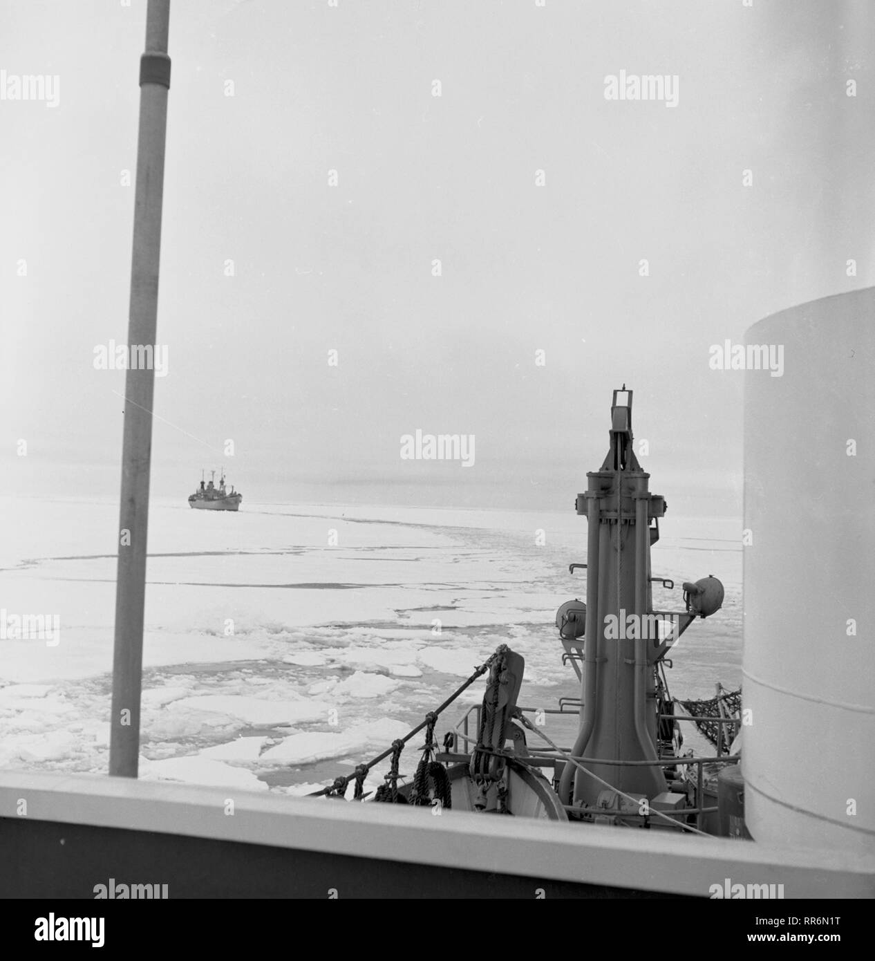 Funzionamento Deep Freeze I - 1955 / 1956 - USA Task Force 43 Foto Stock