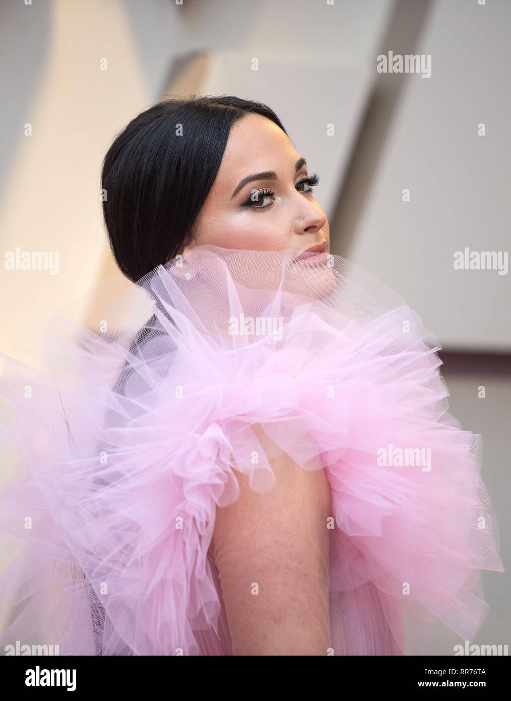 Hollywood, California, USA. 24 Febbraio, 2019. KACEY MUSGRAVES indossando un abito di Giambattista Valli Couture, arriva sul tappeto rosso del 91Oscar al Dolby Theatre di Hollywood. Credito: A.M.P.A.S/AdMedia/ZUMA filo/Alamy Live News Foto Stock