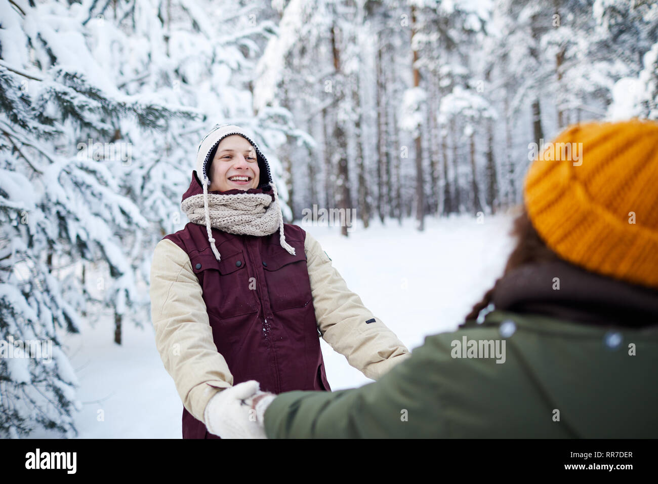 Data di inverno Foto Stock