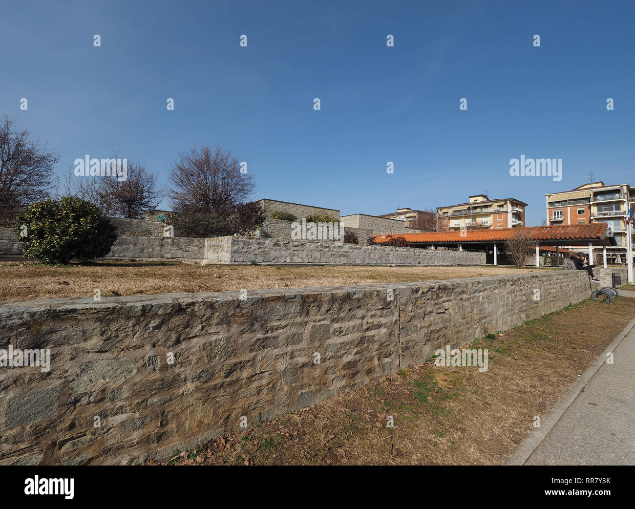 ALBA, Italia - circa Febbraio 2019: corte e uffici giudiziari Foto Stock