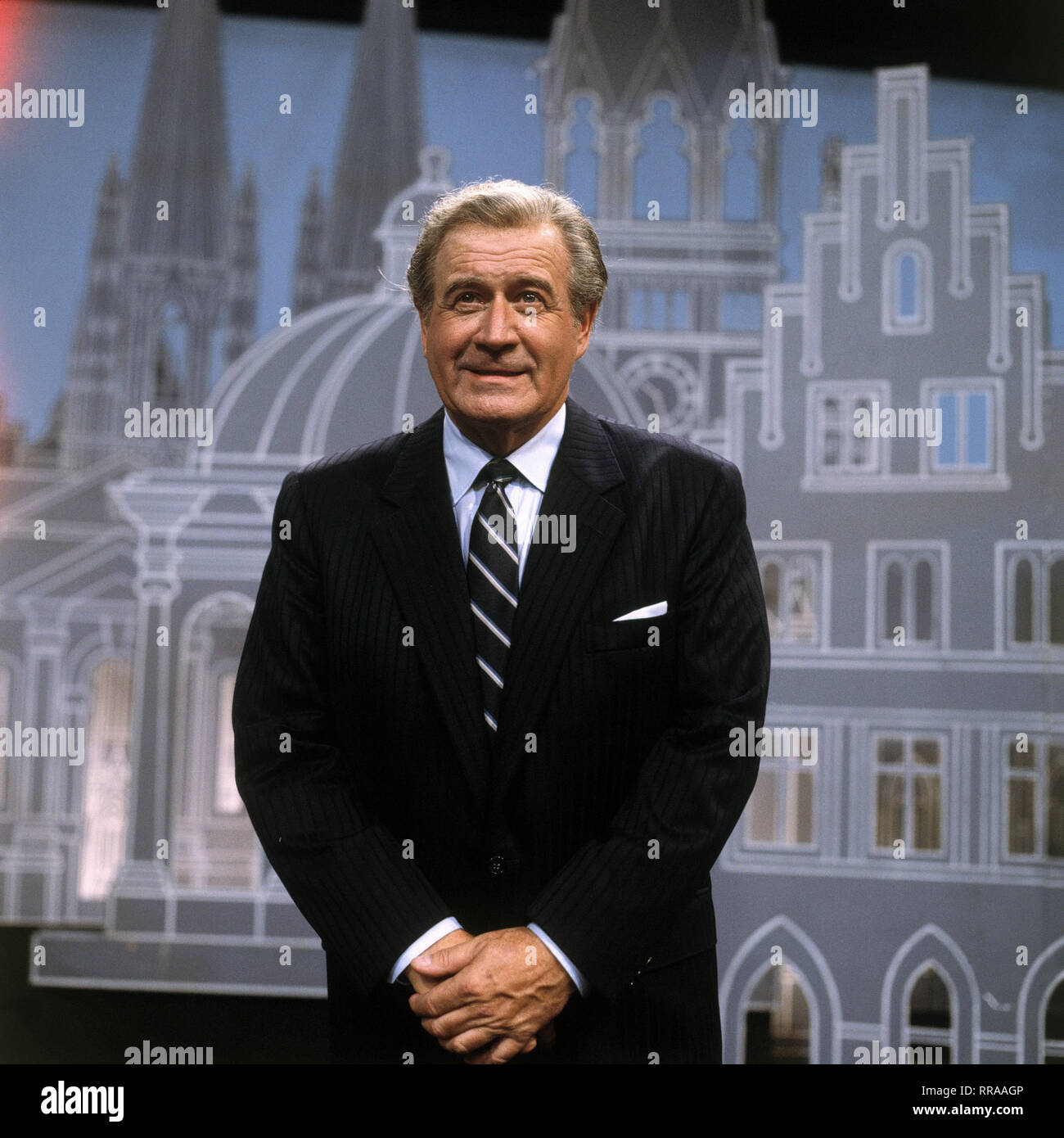 EINER WIRD GEWINNEN / Hans Joachim KULENKAMPFF, Sendung vom 17.3.1984 DFA30352 / Überschrift: EINER WIRD GEWINNEN Foto Stock EINER WIRD GEWINNEN / Hans Joachim KULENKAMPFF, Sendung vom 17.3.1984 DFA30352 / Überschrift: EINER WIRD GEWINNEN Foto Stock
