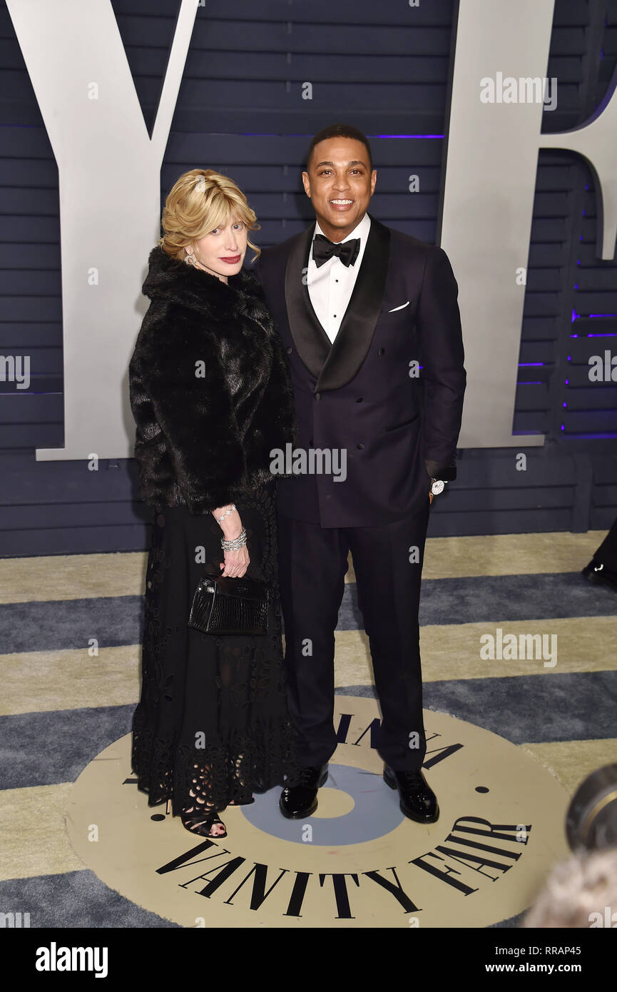 BEVERLY HILLS, CA - 24 febbraio: Don Limone assiste il 2019 Vanity Fair Oscar Party hosted by Radhika Jones a Wallis Annenberg Center for the Performing Arts il 24 febbraio 2019 a Beverly Hills, la California.BEVERLY HILLS, CA - 24 febbraio: Chris Evans assiste il 2019 Vanity Fair Oscar Party hosted by Radhika Jones a Wallis Annenberg Center for the Performing Arts il 24 febbraio 2019 a Beverly Hills, la California. Foto Stock