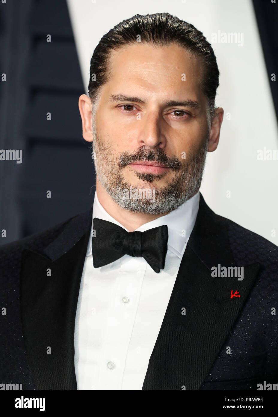 BEVERLY HILLS, Los Angeles, CA, Stati Uniti d'America - 24 febbraio: Joe Manganiello arriva a 2019 Vanity Fair Oscar Party a Wallis Annenberg Center for the Performing Arts il 24 febbraio 2019 a Beverly Hills Los Angeles, California, Stati Uniti. (Foto di Xavier COLLIN/Image Press Agency) Foto Stock