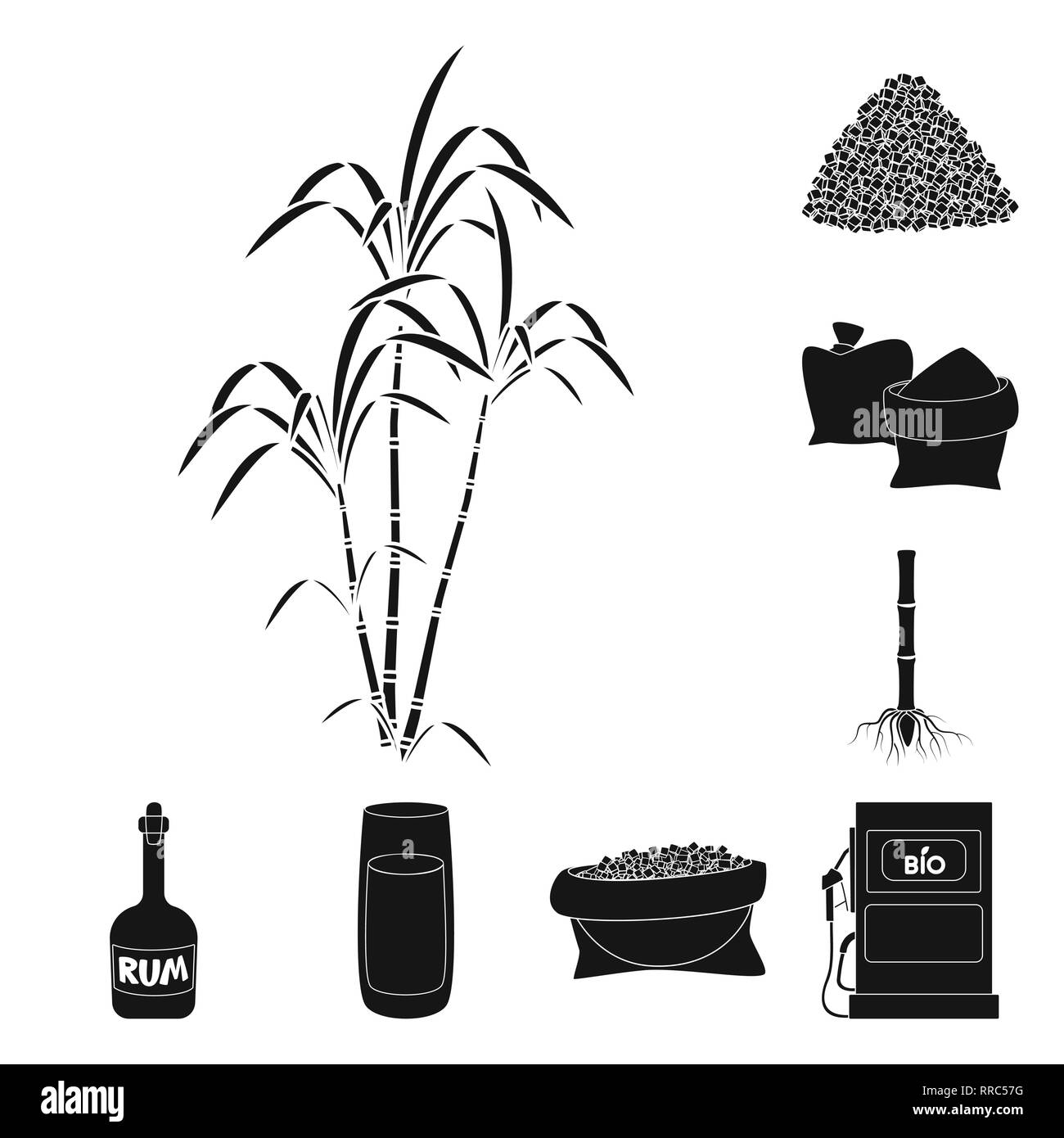 Bush,pezzo,bag,root,rum,succhi di frutta,benzina,palm,granulata,sabbia,sistema,bottiglia,l'ugello,crescita,marrone,dolcezza,stelo,alcol,melassa,il carburante,ramo,jaggery,germoglio,vetro,bio,il diabete,cibo,metropolitana,saccarosio,technology,la canna da zucchero, di canna da zucchero,,campo,impianto,plantation,agriturismo,l'agricoltura,impostare,vettore,icona,immagine,isolato,raccolta,design,l'elemento,graphic,segno,Black,semplici vettori vettore , Illustrazione Vettoriale