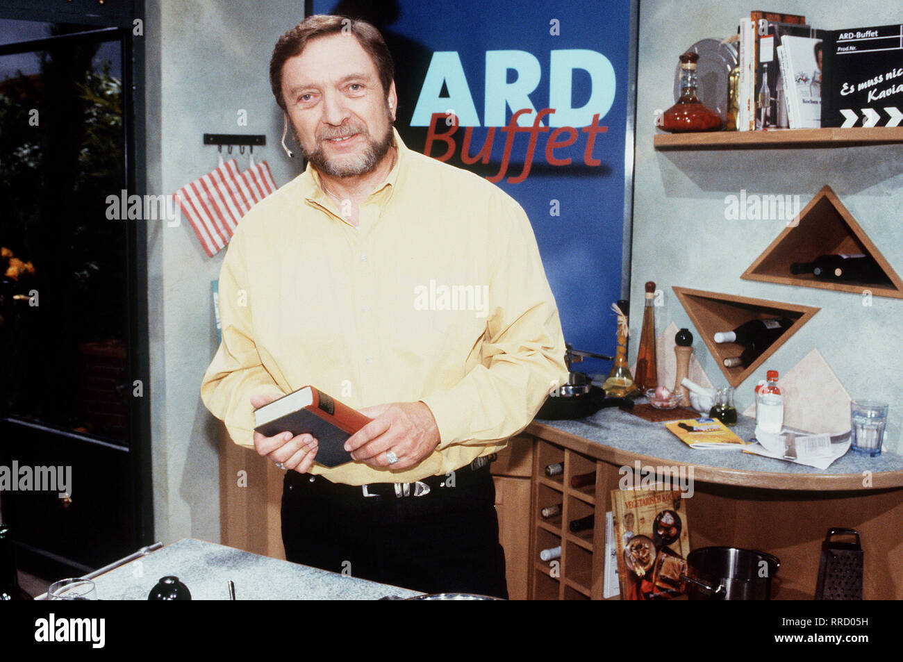 ARD-BUFFET - Mit BERND SCHRÖDER. aka. Montag bis Freitag 12.15 Uhr bis 13.00 Uhr / Überschrift: ARD-BUFFET Foto Stock