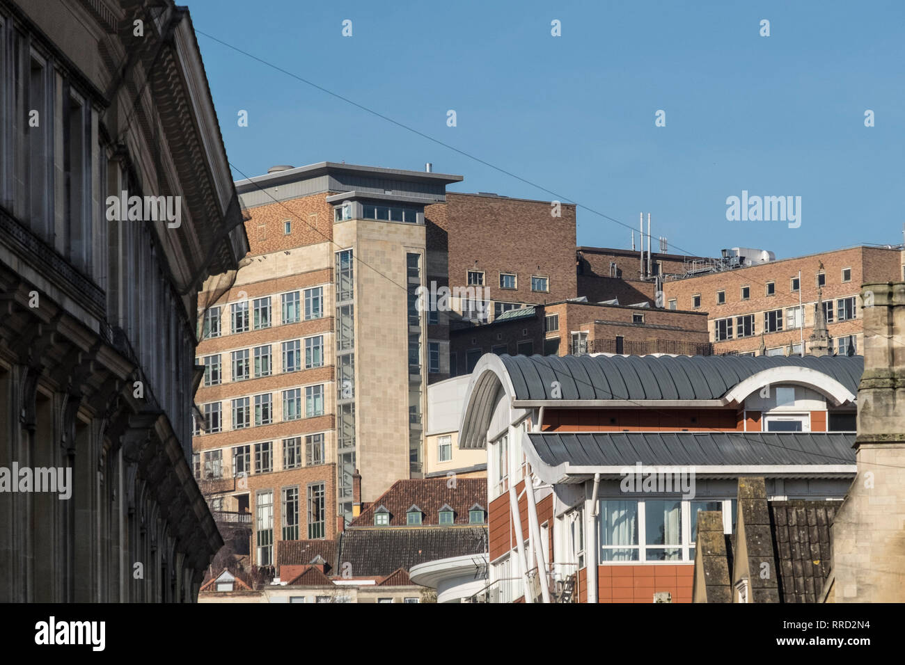 Il Bristol skyline della città Foto Stock
