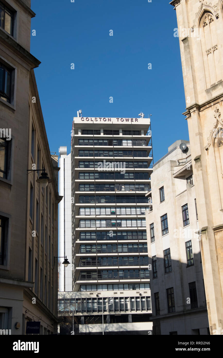 Il Bristol skyline della città Foto Stock
