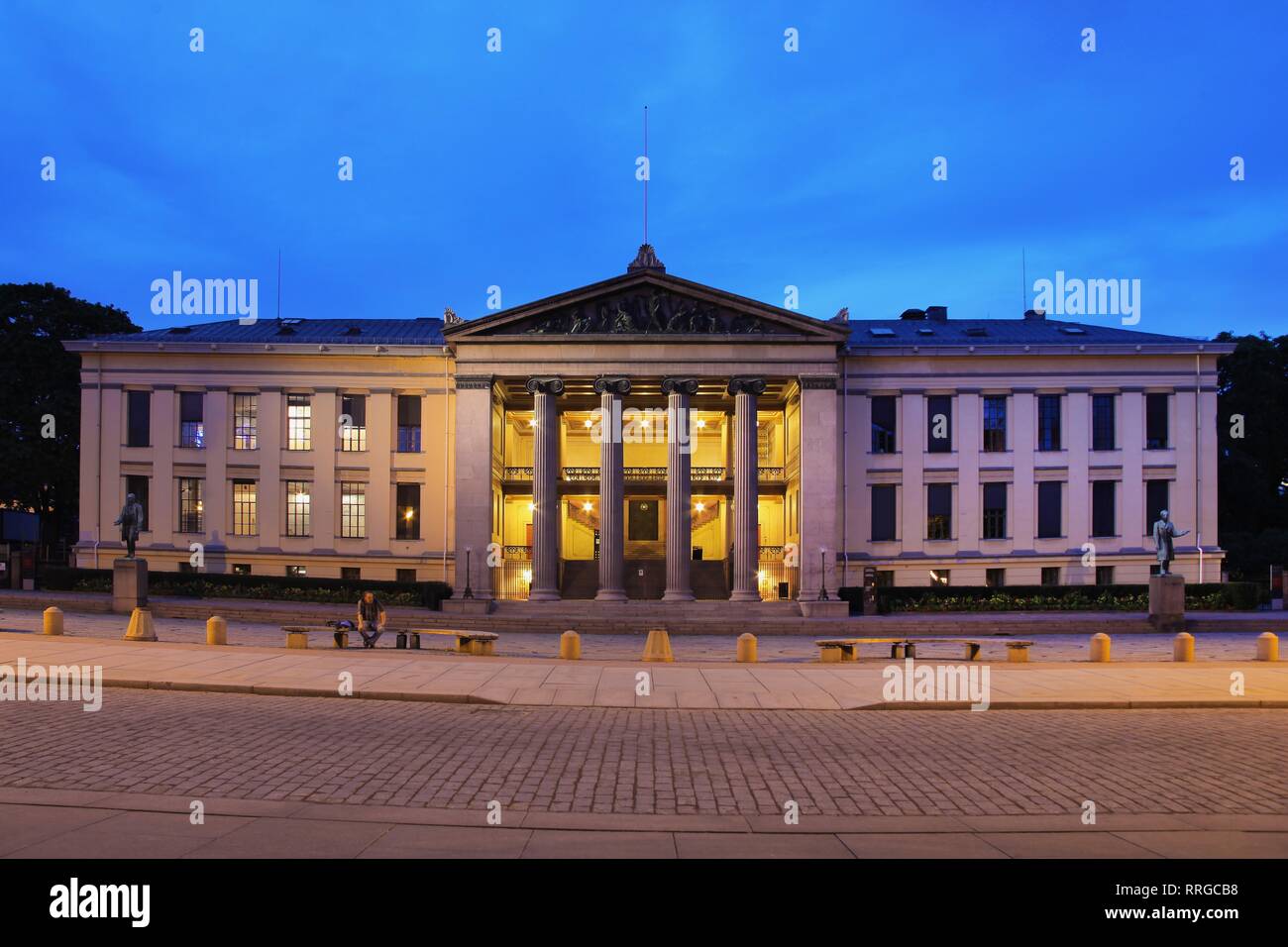 L'Università di Oslo, Norvegia, Scandinavia, Europa Foto Stock