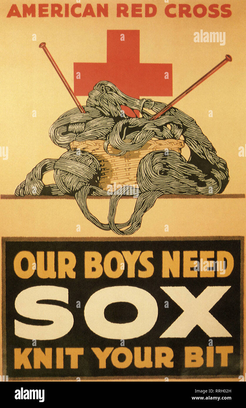 I nostri ragazzi hanno bisogno di Sox. Foto Stock