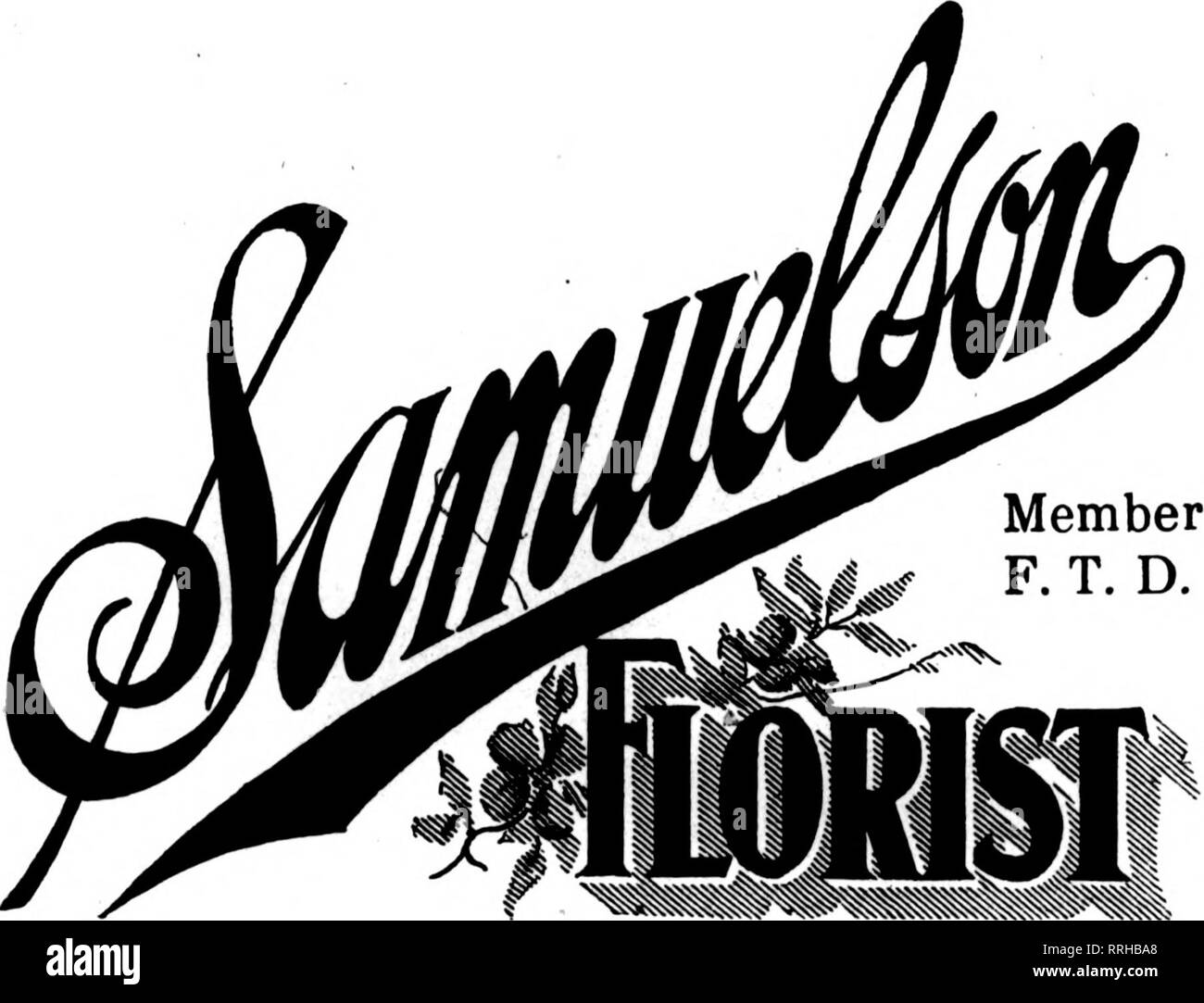 . Fioristi' review [microformati]. Floricoltura. Gli ordini per il giorno di San Valentino o in qualsiasi altra occasione sempre riceverà tempestiva e accurata attenzione.. 2134 Michigan Avenue Chicago Samuel Murray Kansas City, MO. 1017 Grand Avenue membro del tho fioristi' Tele*iraph Asdocialion consegna Thon" liVr aORAl 5H0 . "Cerchiamo TOnnTASE' SOS EWalnut St, SprinjJffddL Mo Membera F. T. D. Hornaday Serra, okla. ' Possibile riempire i vostri ordini per Walter, Tempio. Burk- Burnett. La Altus. Snyder, Grandfield, Apache. Anadarko e sottoscocca della porta. Jopl • IV ^ AMERICAN in, IVlO. Negozio floreale J.*E. Arte MEINH. Prop.. 21 Foto Stock