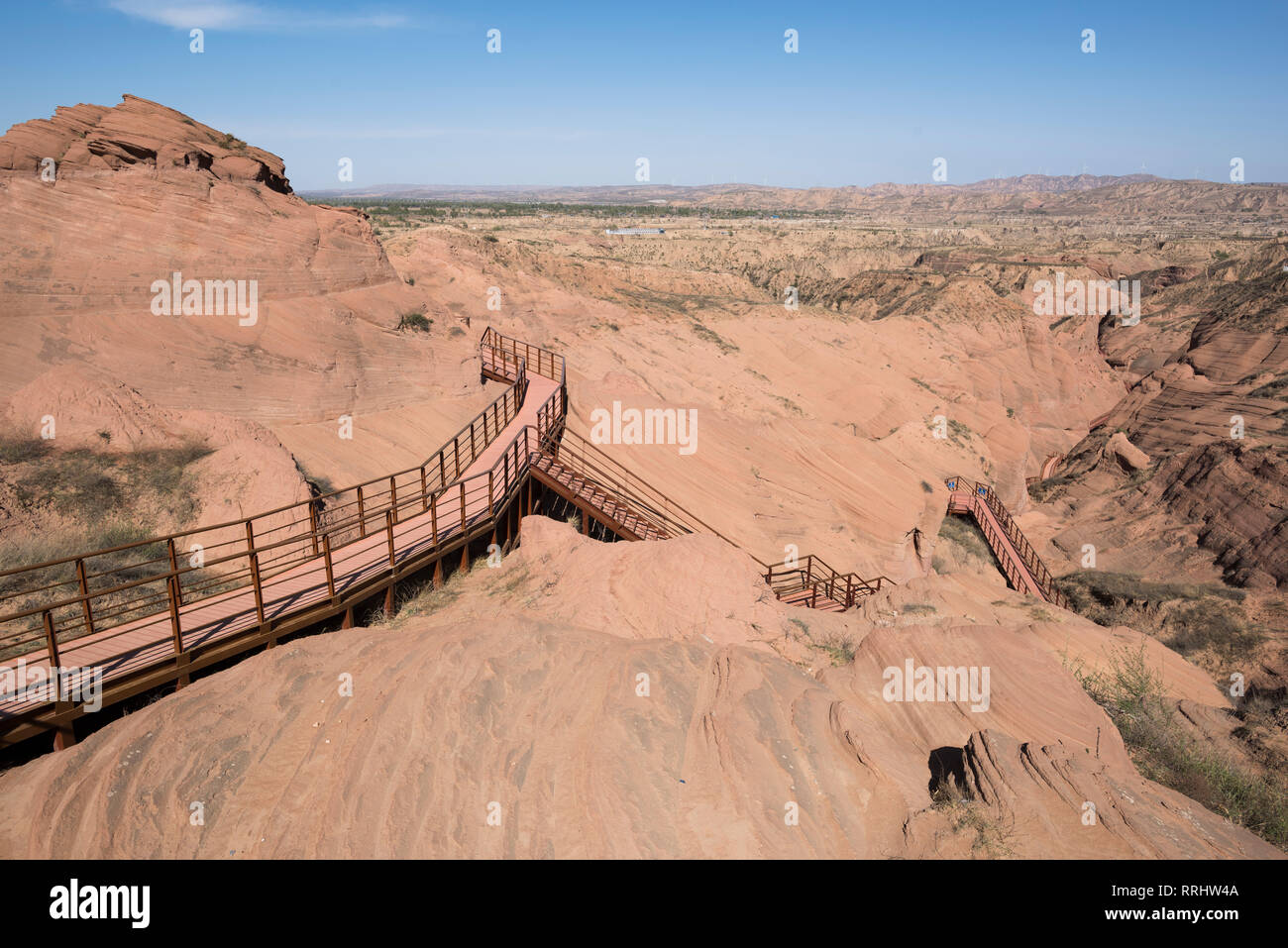 Bolanggu Canyon, Provincia di Shaanxi, Cina e Asia Foto Stock