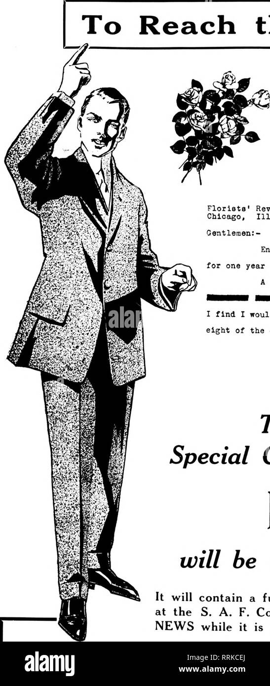 . Fioristi' review [microformati]. Floricoltura. Il 9 agosto 1917. I fioristi' Review. Raggiungere gli acquirenti flbre. B. 5. Con reti a circuizione fioraio ""v^tf " =" ayV" Route 4 lOX A. S- AUSTIN, Texas 3 luglio. 191 fioristi' Riesaminare, Chicago, 111. ."W :# Signori:- ^A chiuso si prega di trovare verificare per il riesame per un anno come trovo che non posso fare a lungo senza di esso. Un fioraio amico mi ha consigliato di provare il *"•'•'• ????^P e ????? ????Mi questo yeeir, ma trovo piuttosto vorrei avere una copia della revisione di otto delle altre due. Rispettosamente. ( /: .YQ^^f^l ^ l annuale speciale convenzione N Foto Stock