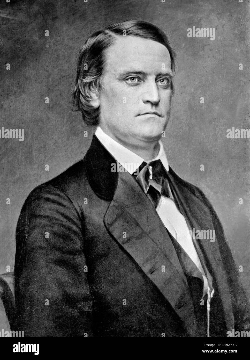 L'on. John C. Breckinridge, Senatore dal Kentucky. In generale CSA, Segretario della Guerra confederate Cabinet Foto Stock