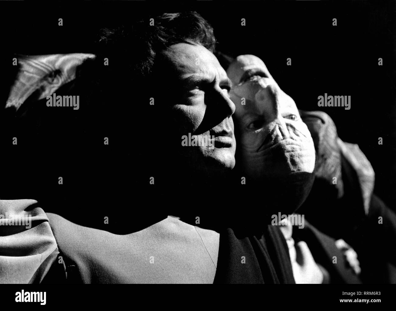 Gruendgens, Gustavo, 22.12.1899 - 7.10.1963, attore tedesco, ritratto, con la volontà di Quadflieg, nella versione cinematografica del gioco 'Faust', 1960, No-Exclusive-uso | No-Photographic-alienazione | No-Coloration Foto Stock