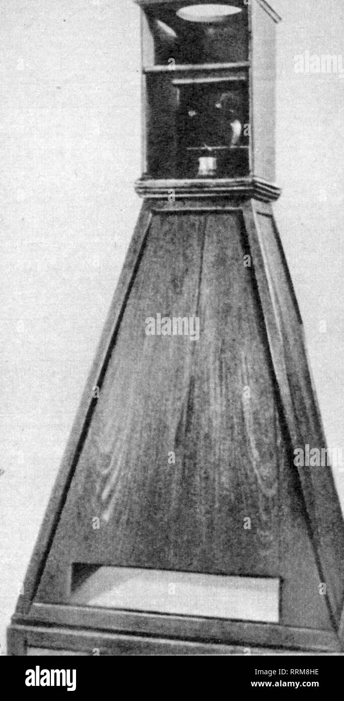 Goethe, Johann Wolfgang von, 28.8.1749 - 22.3.1832, autore tedesco / scrittore, il suo mobile Camera Obscura, museo, Weimar, Additional-Rights-Clearance-Info-Not-Available Foto Stock