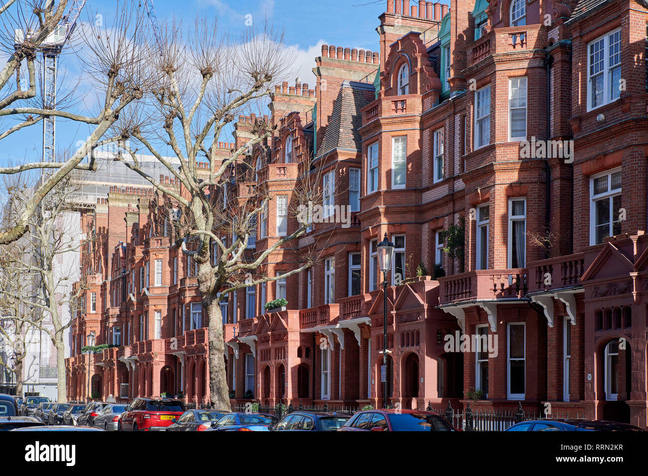 Sloan giardini, Belgravia, Central London SW1 Foto Stock