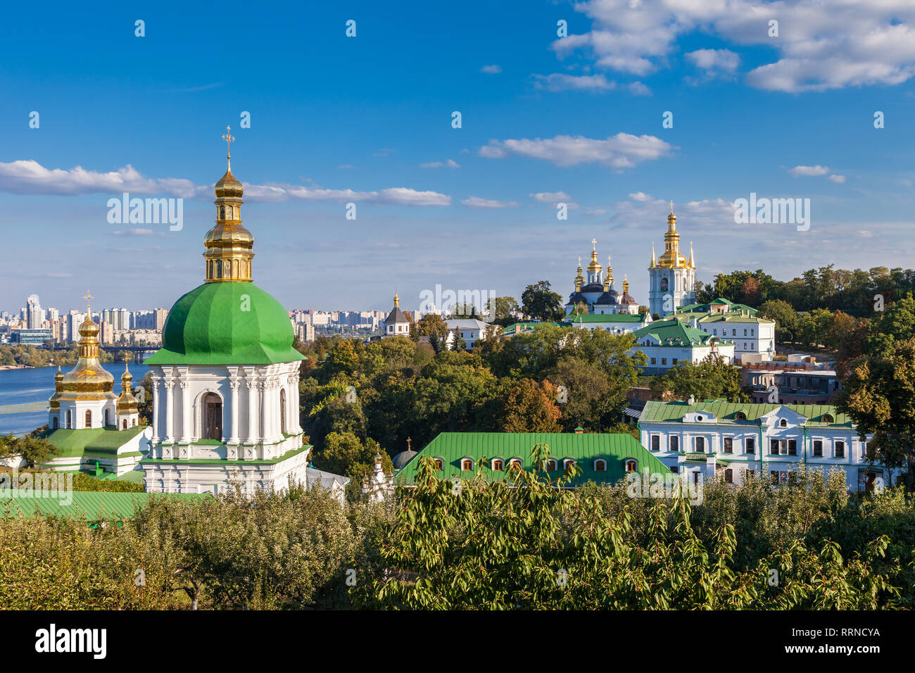 Kiev Pechersk Lavra. Monastero ortodosso. Kiev, Ucraina. Foto Stock