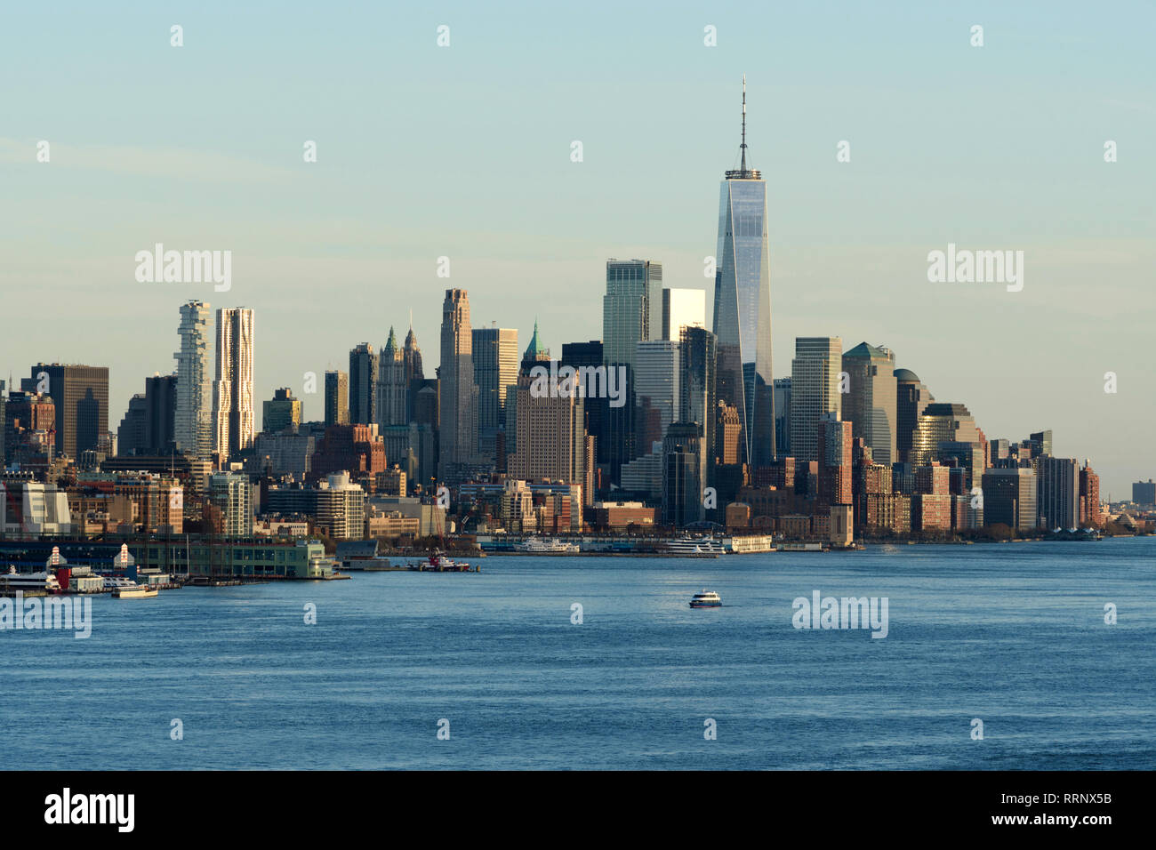 America del Nord, America, America, Costa orientale, Stati Uniti, New York, Manhattan Lower Manhattan, Skyline Foto Stock