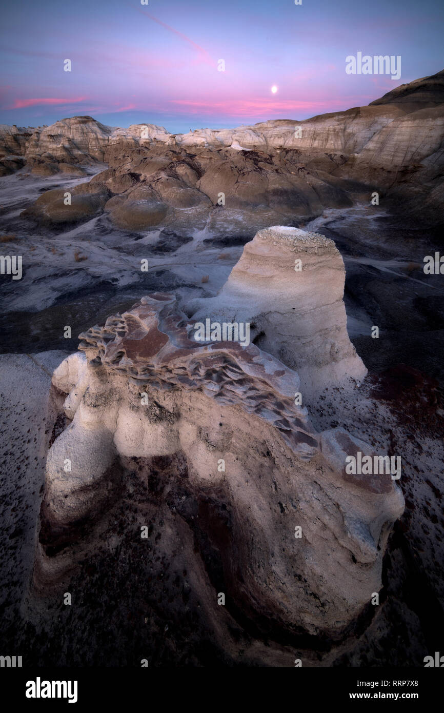 Immagini da Bisti/De-Na-Zin deserto Foto Stock