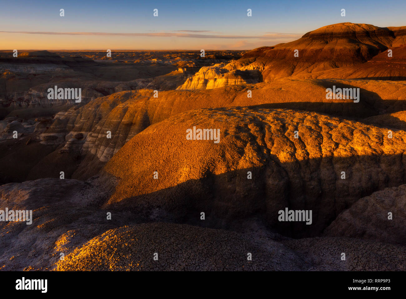 Immagini da Bisti/De-Na-Zin deserto Foto Stock